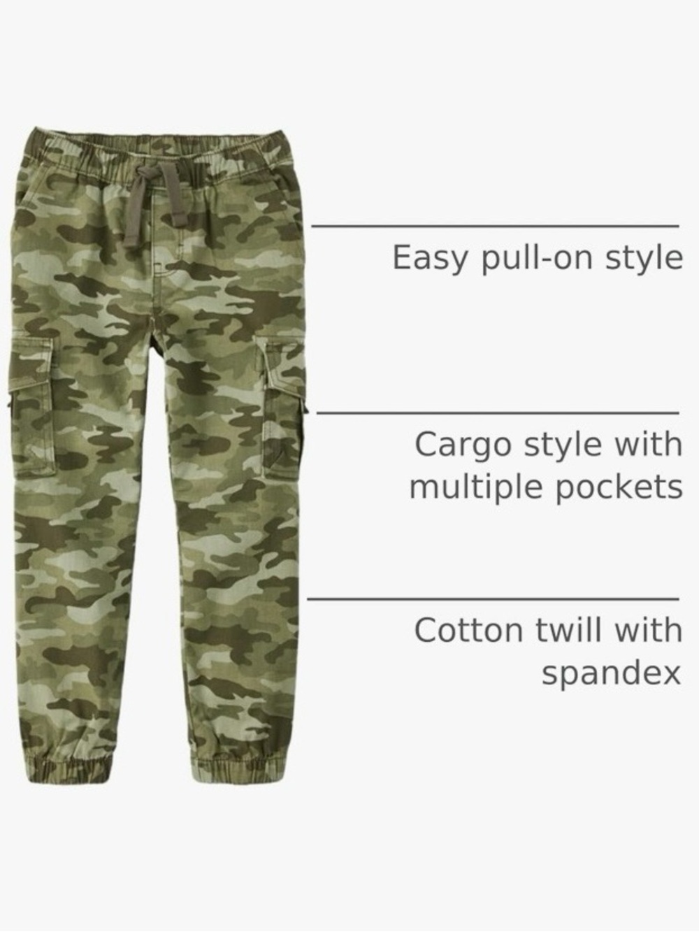 Gymboree Boys āSāMore Funā Bear Shirt and Camo Pants Size 5T - Picture 9 of 15